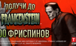 Бонус казино TTR Casino — Получи 100 фриспинов в Frankenstein от ТТР Казино
